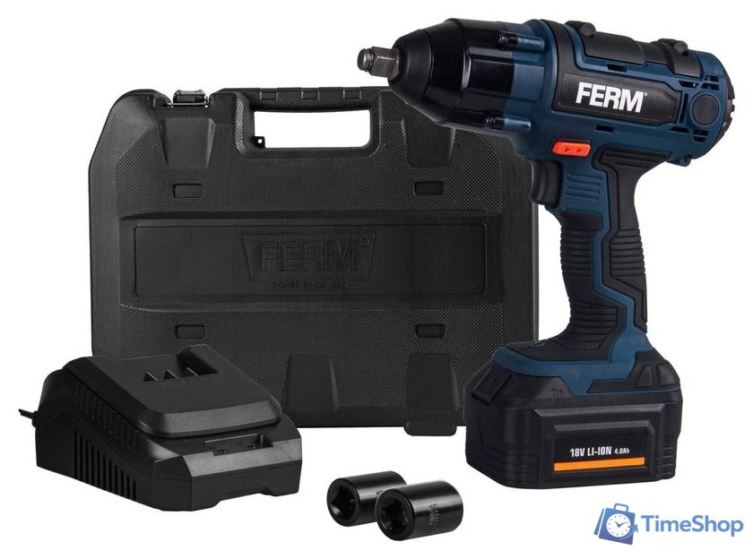 Гайковерт Ferm CDM1127 (с АКБ) - Изображение №1 — Интернет-магазин Time-Shop