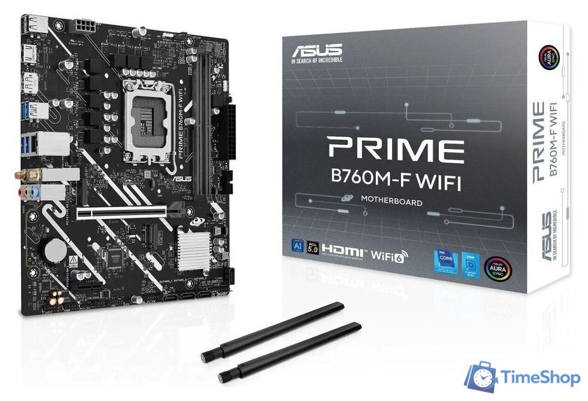 Материнская плата ASUS Prime B760M-F WiFi - Изображение №9 — Интернет-магазин Time-Shop