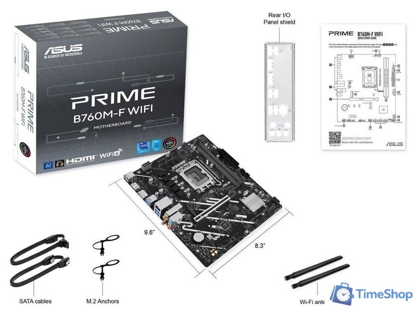 Материнская плата ASUS Prime B760M-F WiFi - Изображение №10 — Интернет-магазин Time-Shop
