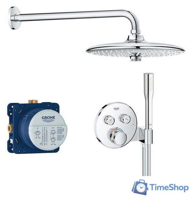 Душевая система  Grohe Grohtherm Smartcontrol 34744000 - Изображение №1 — Интернет-магазин Time-Shop