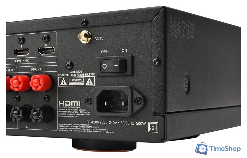 AV ресивер JBL MA710 (черный) - Изображение №7 — Интернет-магазин Time-Shop