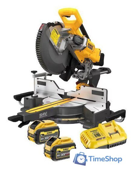 Торцовочная пила DeWalt DCS781X2 (с 2-мя АКБ) - Изображение №1 — Интернет-магазин Time-Shop