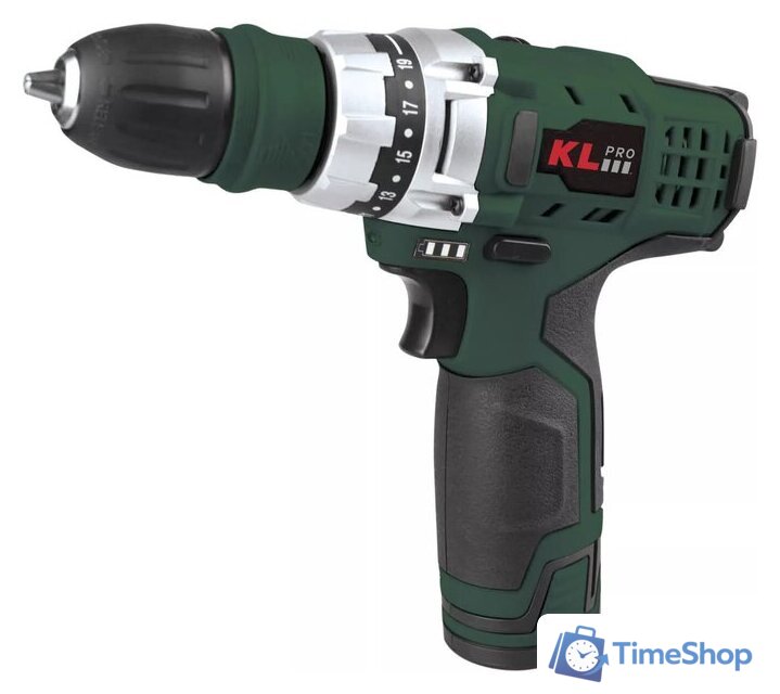 Дрель-шуруповерт KLPRO KLNM1020 (с 2-мя АКБ, кейс) - Изображение №1 — Интернет-магазин Time-Shop