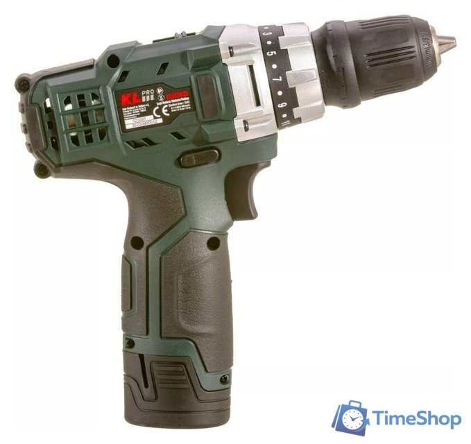 Дрель-шуруповерт KLPRO KLNM1020 (с 2-мя АКБ, кейс) - Изображение №8 — Интернет-магазин Time-Shop