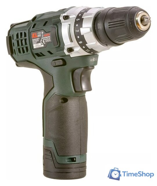 Дрель-шуруповерт KLPRO KLNM1020 (с 2-мя АКБ, кейс) - Изображение №7 — Интернет-магазин Time-Shop