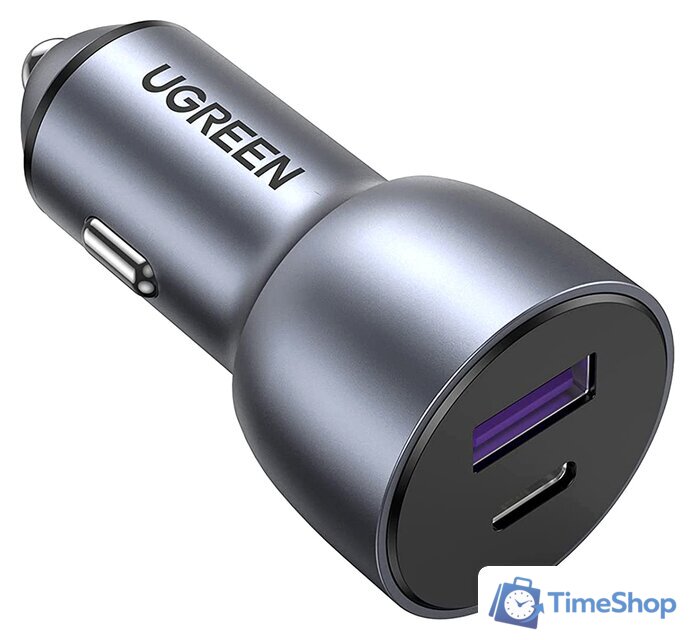 Автомобильное зарядное Ugreen CD213 60980 - Изображение №1 — Интернет-магазин Time-Shop