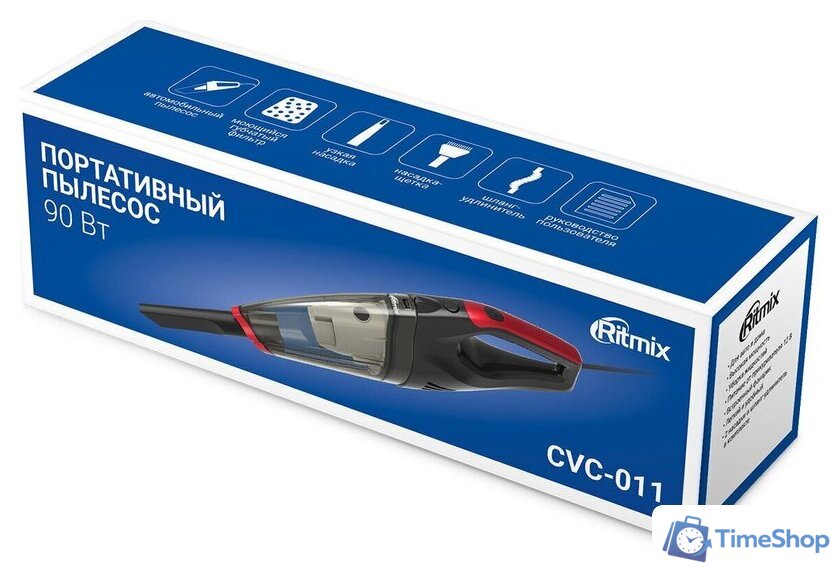 Автомобильный пылесос Ritmix CVC-011 - Изображение №4 — Интернет-магазин Time-Shop