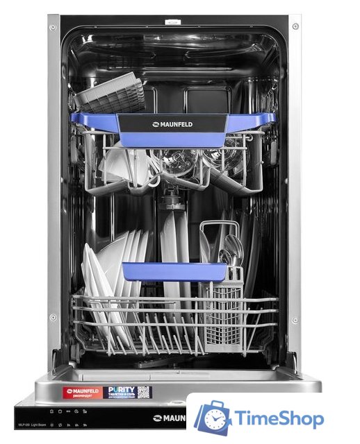 Встраиваемая посудомоечная машина MAUNFELD MLP-08I Light Beam - Изображение №2 — Интернет-магазин Time-Shop