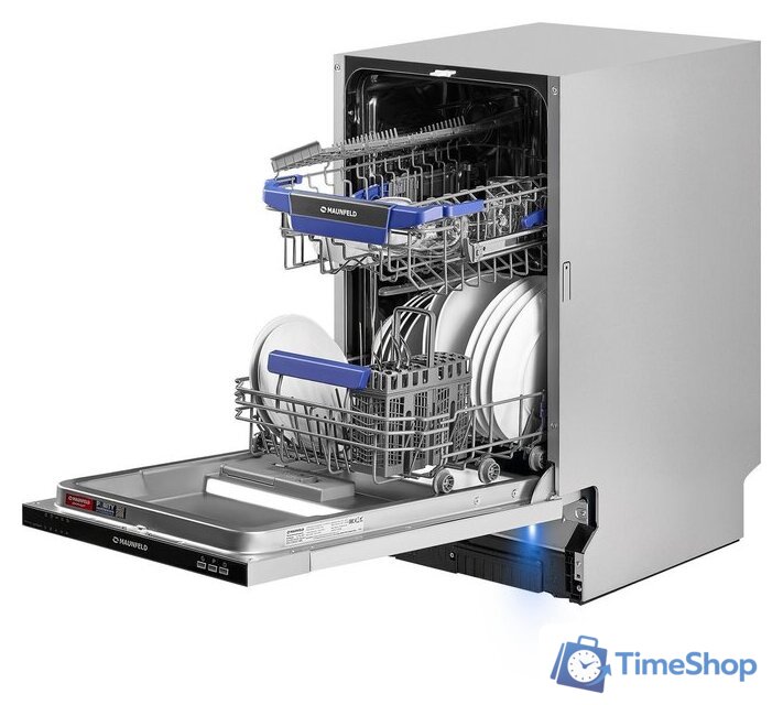 Встраиваемая посудомоечная машина MAUNFELD MLP-08I Light Beam - Изображение №3 — Интернет-магазин Time-Shop
