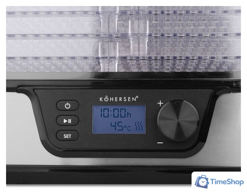 Сушилка для овощей и фруктов Kohersen Stainless Steel Expert 72779 - Изображение №9 — Интернет-магазин Time-Shop