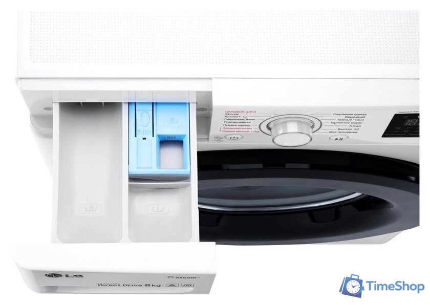 Стиральная машина LG F4M5TS6W - Изображение №8 — Интернет-магазин Time-Shop