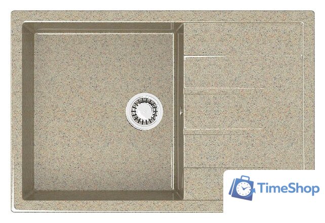 Кухонная мойка MARRBAXX Карельский камень модель 161/Q5 F161Q005 (песочный) - Изображение №1 — Интернет-магазин Time-Shop