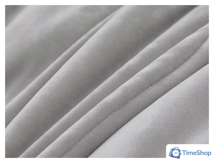 1.5-спальный комплект постельного белья Sofi De MarkO Энрике 1.6 Кт-1.6-Эн11 (светло-серый) - Изображение №7 — Интернет-магазин Time-Shop