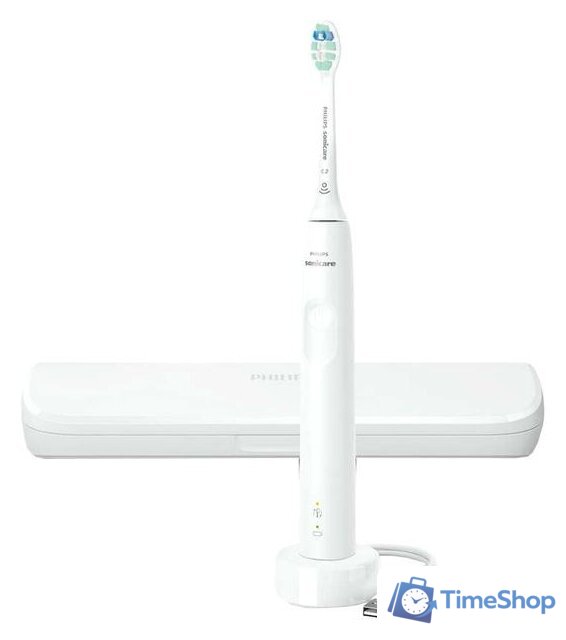 Электрическая зубная щетка Philips 3100 series HX3673/13 - Изображение №1 — Интернет-магазин Time-Shop
