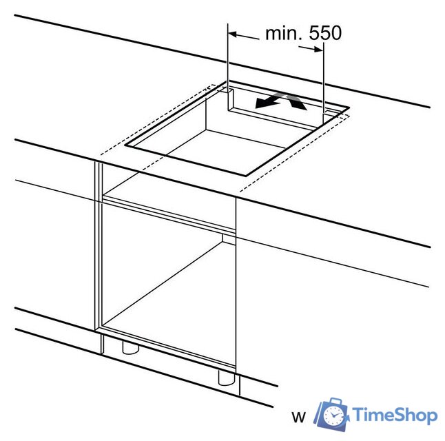 Варочная панель Bosch Serie 4 PUE611BB5D - Изображение №6 — Интернет-магазин Time-Shop