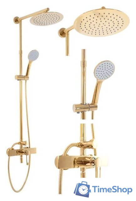 Душевая система  Rea Aldi Gold REA-P8802 - Изображение №1 — Интернет-магазин Time-Shop
