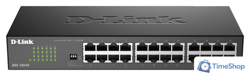 Неуправляемый коммутатор D-Link DGS-1024D/J1A - Изображение №1 — Интернет-магазин Time-Shop