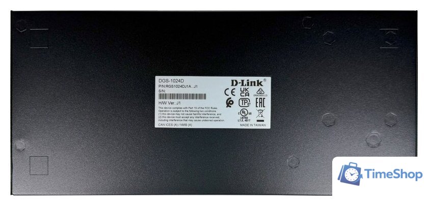 Неуправляемый коммутатор D-Link DGS-1024D/J1A - Изображение №4 — Интернет-магазин Time-Shop