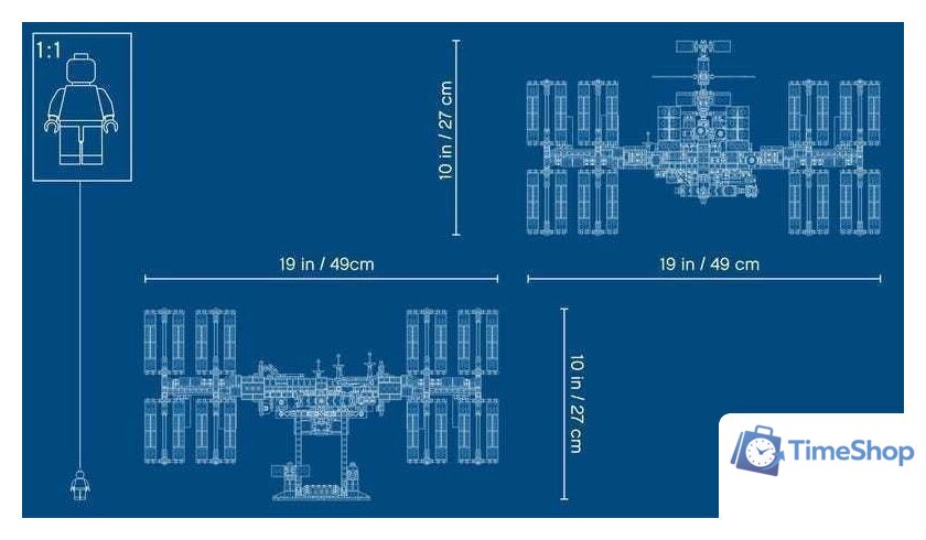 Конструктор LEGO Ideas 21321 Международная Космическая Станция - Изображение №16 — Интернет-магазин Time-Shop