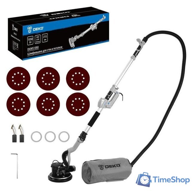 Шлифмашина для стен и потолков Deko DKWS1050 084-1091 - Изображение №1 — Интернет-магазин Time-Shop