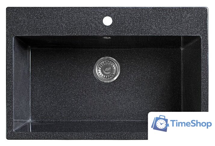 Кухонная мойка Belux Брюгге БР 7851 (черный) - Изображение №1 — Интернет-магазин Time-Shop