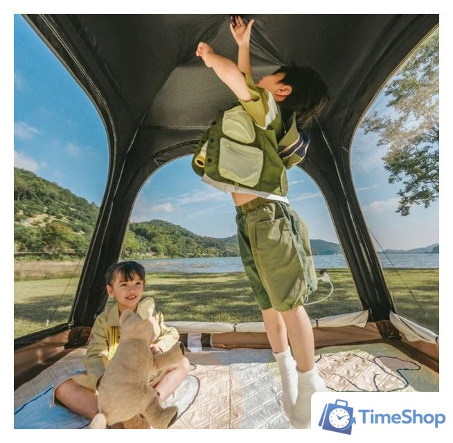 Кемпинговая палатка Naturehike Ango CNK2550WS010-OBRL4 (коричневый) - Изображение №6 — Интернет-магазин Time-Shop