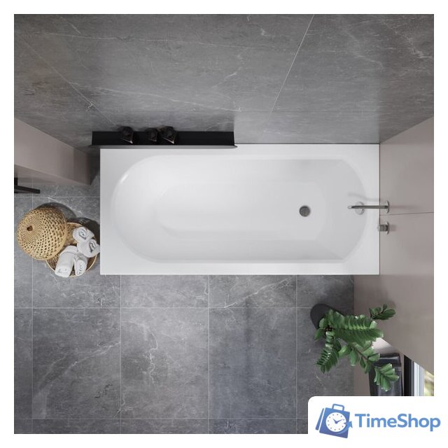 Ванна Lauter Haven 160 /21202006 (с ножками и сифоном 21Y11030 хром) - Изображение №13 — Интернет-магазин Time-Shop