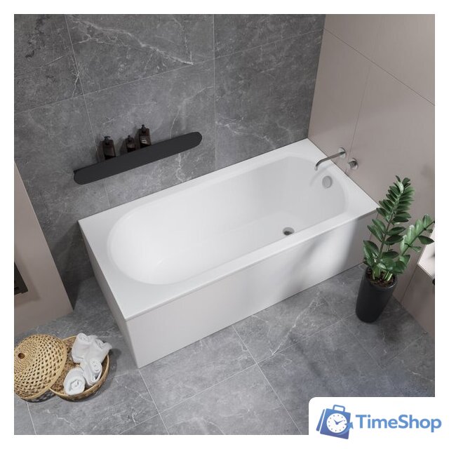 Ванна Lauter Haven 160 /21202006 (с ножками и сифоном 21Y11030 хром) - Изображение №11 — Интернет-магазин Time-Shop