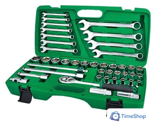 Универсальный набор инструментов Toptul GCAI4201 (42 предмета) - Изображение №1 — Интернет-магазин Time-Shop