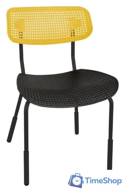 Детский стул Sheffilton SHT-S85PB-1 (черный/желтый/черный муар) - Изображение №1 — Интернет-магазин Time-Shop