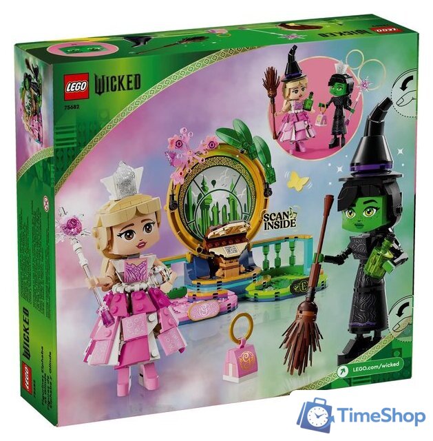 Конструктор LEGO Wicked 75682 Эльфаба и Глинда - Изображение №2 — Интернет-магазин Time-Shop