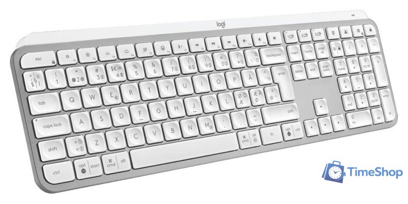 Клавиатура Logitech MX Keys S for Mac 920-011638 (светло-серый, нет кириллицы) - Изображение №3 — Интернет-магазин Time-Shop