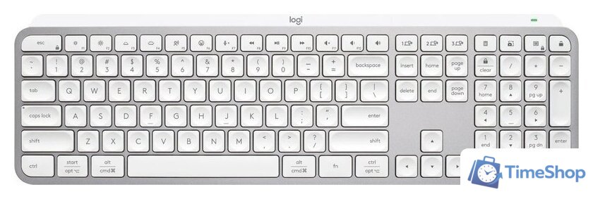 Клавиатура Logitech MX Keys S for Mac 920-011638 (светло-серый, нет кириллицы) - Изображение №1 — Интернет-магазин Time-Shop