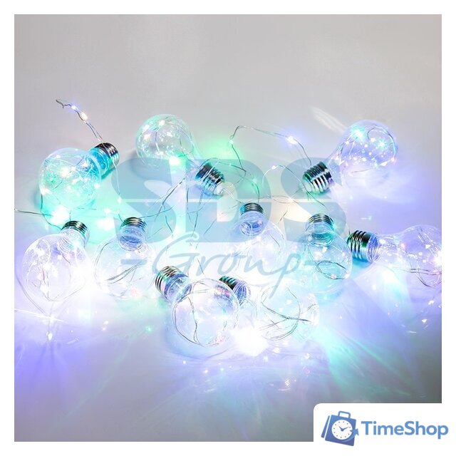 Светодиодная гирлянда роса Neon-Night Ретро-лампы 303-079 (мультиколор) - Изображение №10 — Интернет-магазин Time-Shop