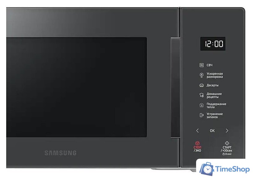 Микроволновая печь Samsung MS23T5018AC/BW - Изображение №3 — Интернет-магазин Time-Shop