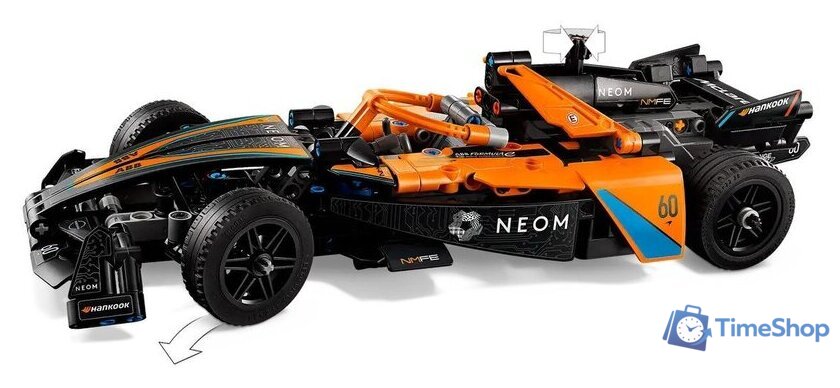 Конструктор LEGO Technic 42169 NEOM McLaren Formula E Race Car - Изображение №6 — Интернет-магазин Time-Shop