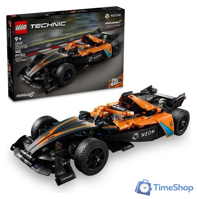 Конструктор LEGO Technic 42169 NEOM McLaren Formula E Race Car - Изображение №10 — Интернет-магазин Time-Shop