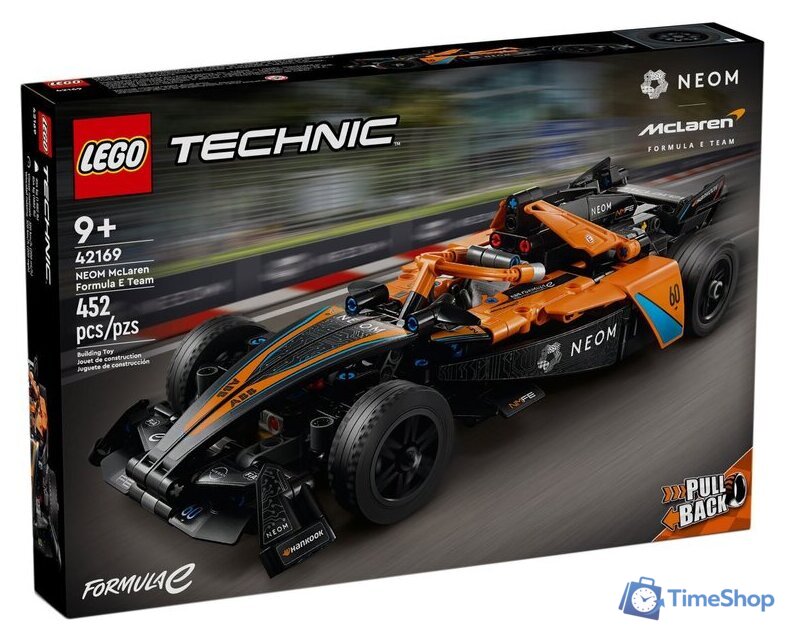 Конструктор LEGO Technic 42169 NEOM McLaren Formula E Race Car - Изображение №1 — Интернет-магазин Time-Shop