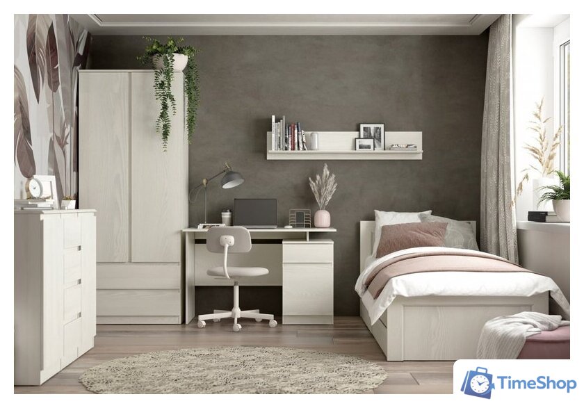 Стол Евва Турин ТР-1D1S/YA-S (ясень снежный) - Изображение №4 — Интернет-магазин Time-Shop