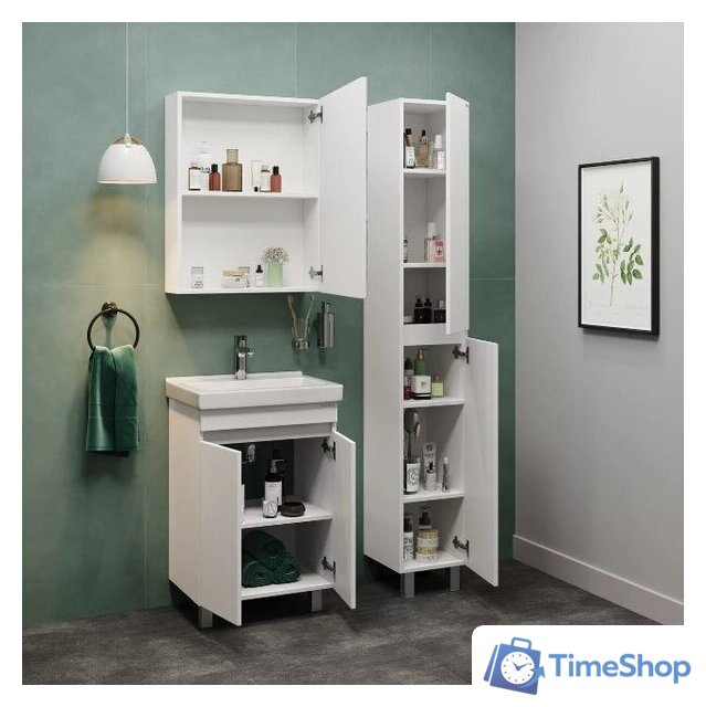  Onika Тумба под умывальник Милтон Квадро 55 105561 - Изображение №4 — Интернет-магазин Time-Shop