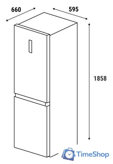 Холодильник Berg BRGCZ338E - Изображение №5 — Интернет-магазин Time-Shop