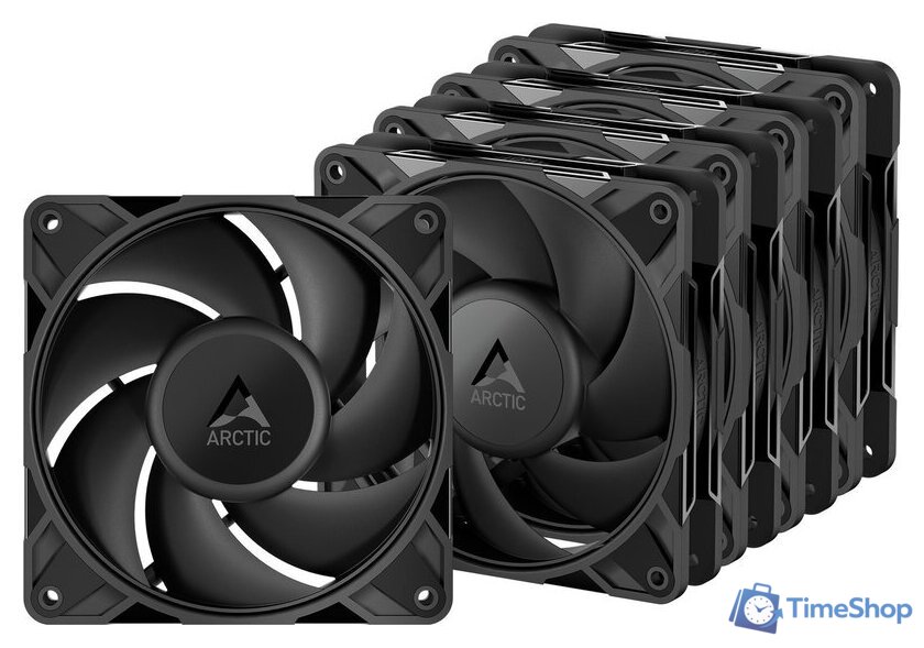 Комплект вентиляторов для корпуса Arctic P12 Pro PST LN PWM 5 Pack ACFAN00350A - Изображение №1 — Интернет-магазин Time-Shop