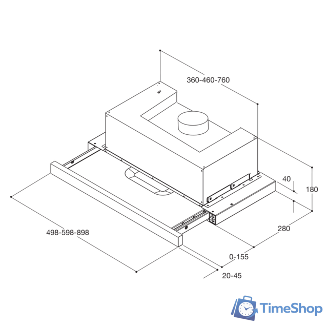 Кухонная вытяжка Whirlpool AKR 5390/1 IX - Изображение №4 — Интернет-магазин Time-Shop