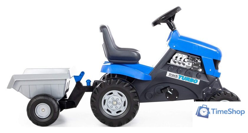 Педальная машинка Полесье Каталка-трактор с педалями Turbo с полуприцепом 84637 - Изображение №5 — Интернет-магазин Time-Shop