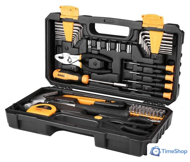 Набор домашнего мастера Deko DKMT62 (62 предмета) - Изображение №1 — Интернет-магазин Time-Shop