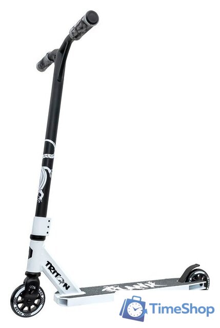 Трюковый самокат Plank Trition 2022 (белый) - Изображение №1 — Интернет-магазин Time-Shop