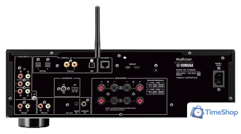 Сетевой ресивер Yamaha R-N800A (черный) - Изображение №3 — Интернет-магазин Time-Shop