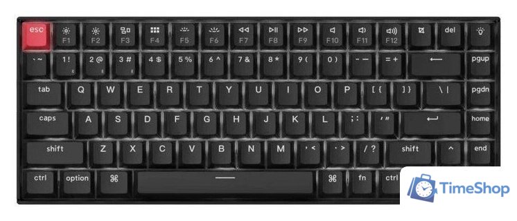 Клавиатура Keychron K2 V3 White LED K2X-A1Z-RU (Keychron Super Red) - Изображение №1 — Интернет-магазин Time-Shop