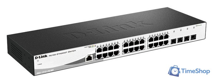 Управляемый коммутатор 2-го уровня D-Link DGS-1210-28/ME/A2B - Изображение №2 — Интернет-магазин Time-Shop
