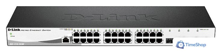 Управляемый коммутатор 2-го уровня D-Link DGS-1210-28/ME/A2B - Изображение №1 — Интернет-магазин Time-Shop